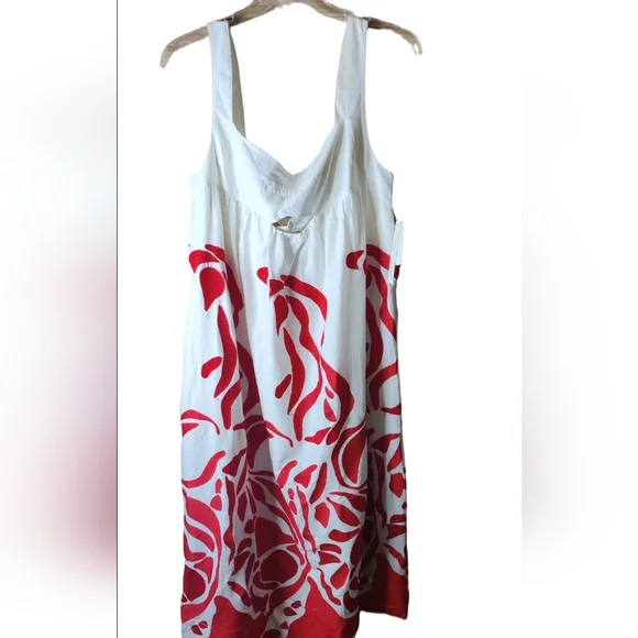 Anthropologie Front Cut Out Maxi Dress Size XL Nwt - Picture 13 of 14